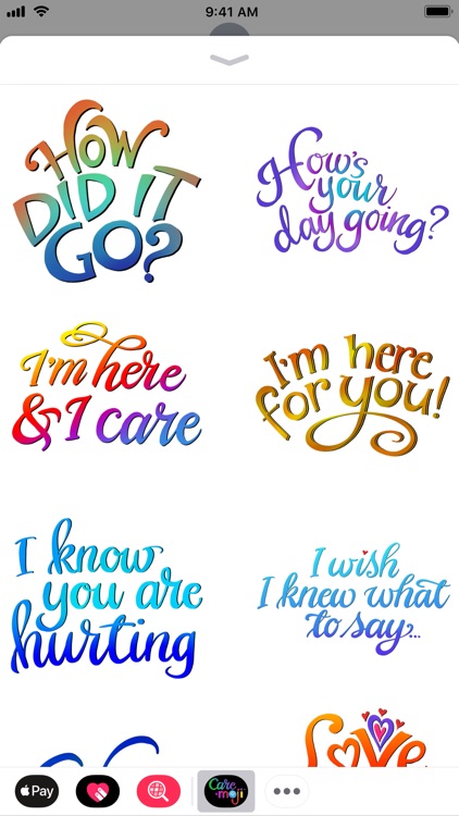 Care-Moji Stickers