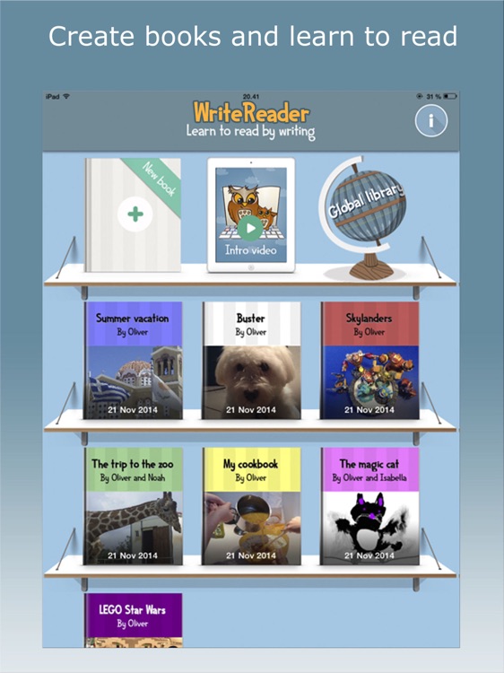 WriteReader Home