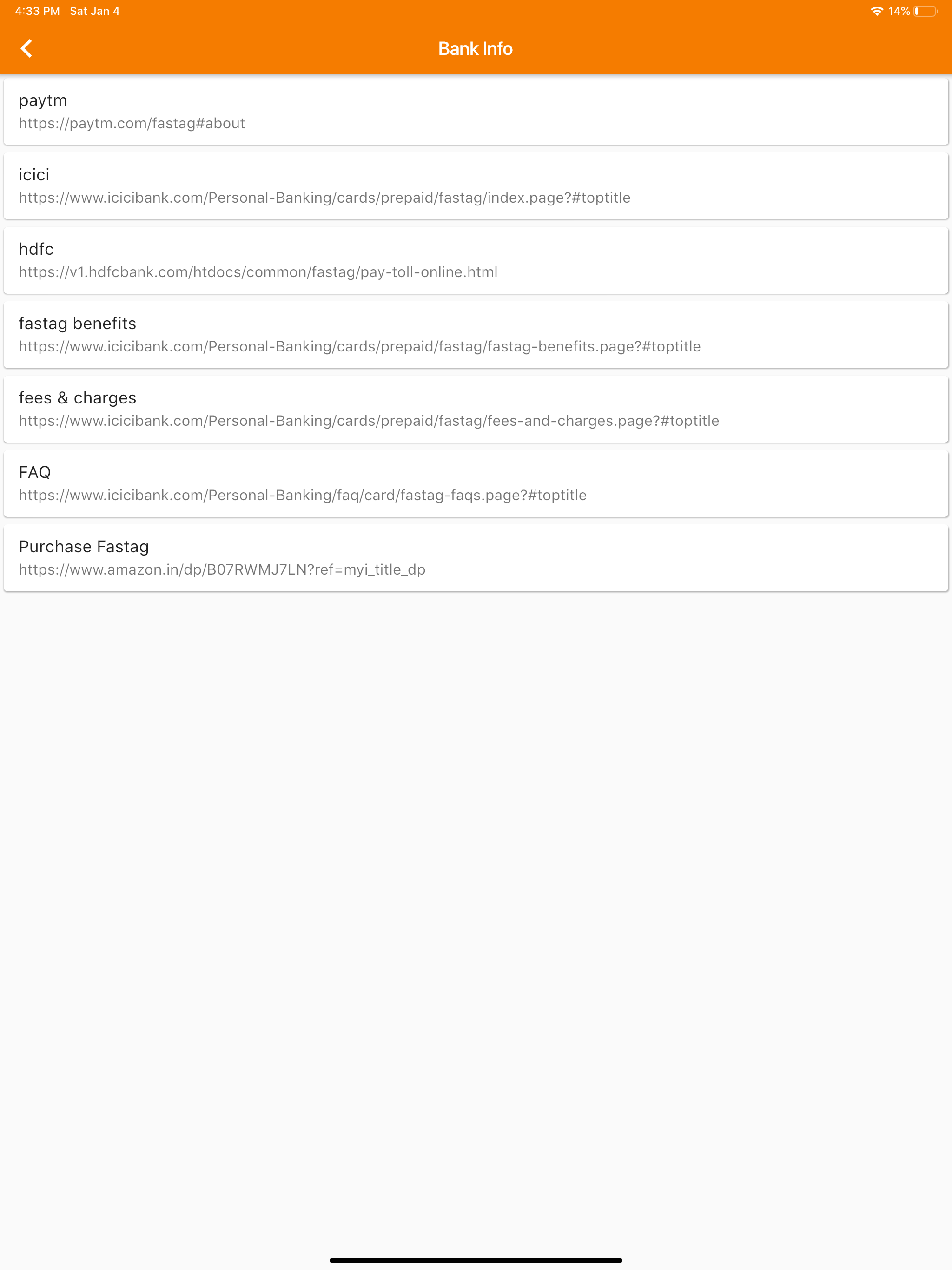 FASTag - Fast Tag Guide screenshot 11