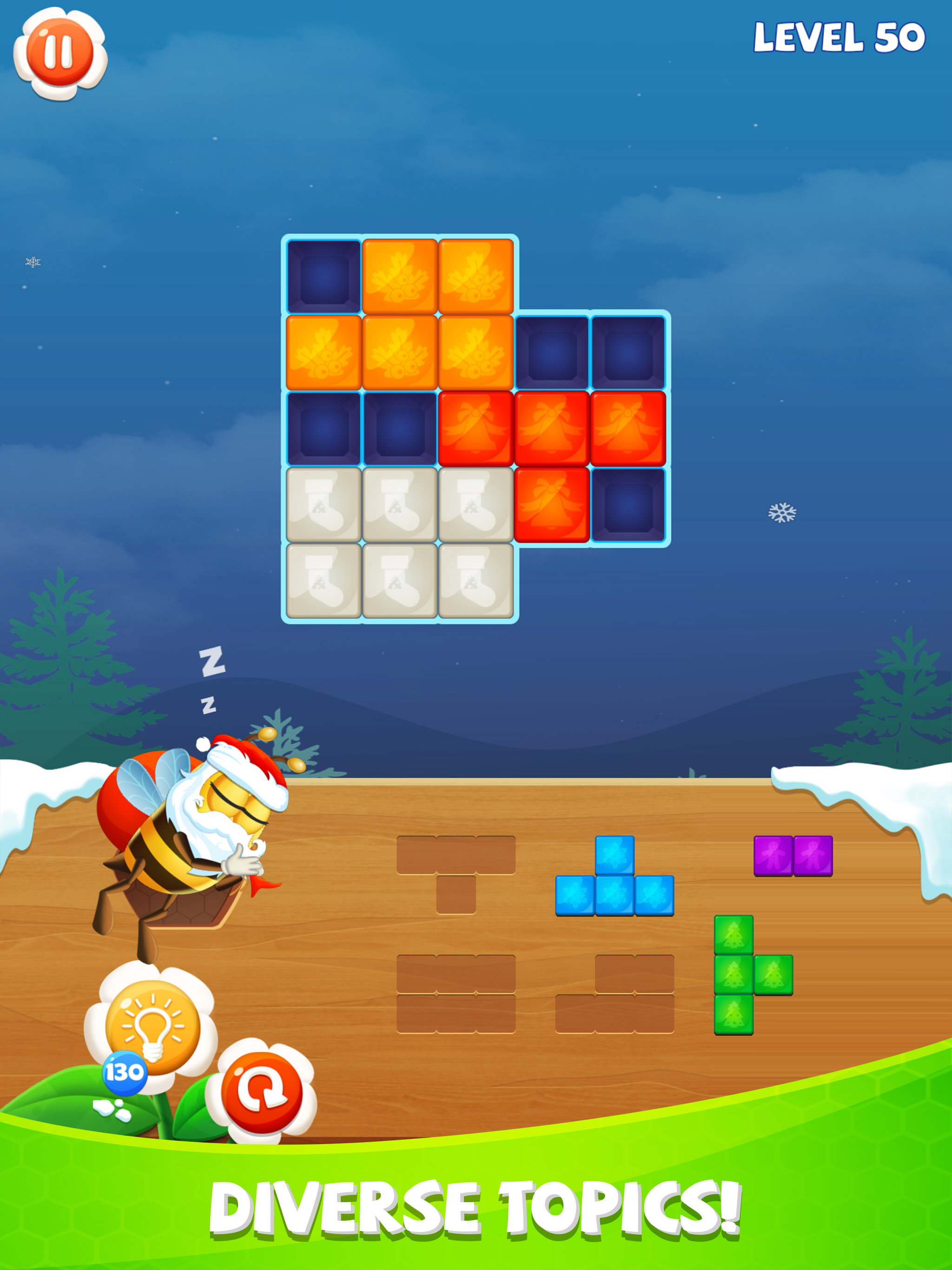Blockdom: Hexa,Triangle,Square