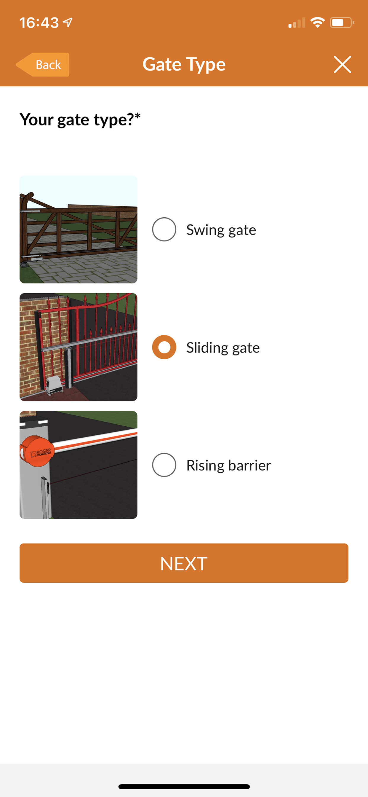 The Electric Gate App