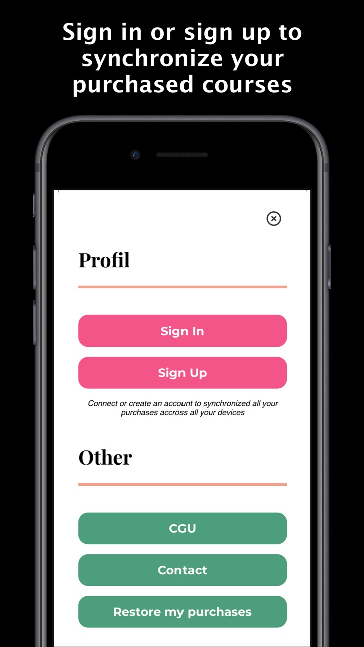 iPhone screenshot