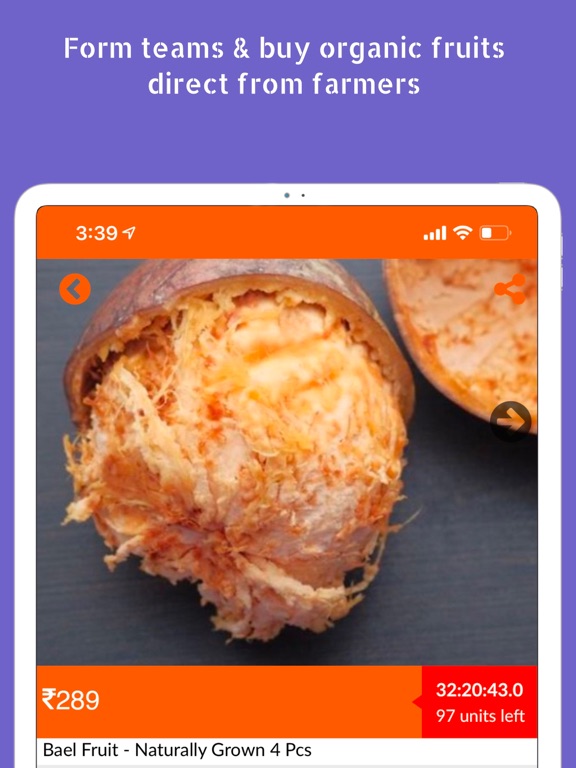 Farmizen - Fruits & Vegetables iPad screenshot 2 - Food & Drink app