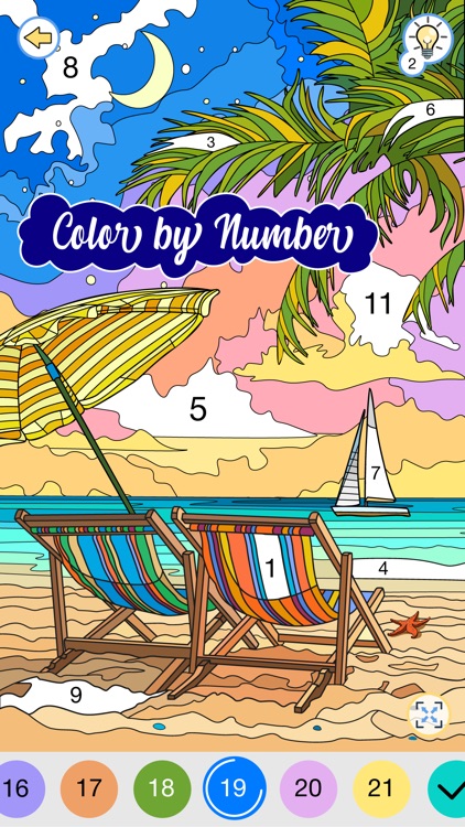 Happy Canvas™ Color by Number screenshot-0