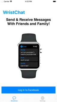WristChat For Facebook iphone bilder 2