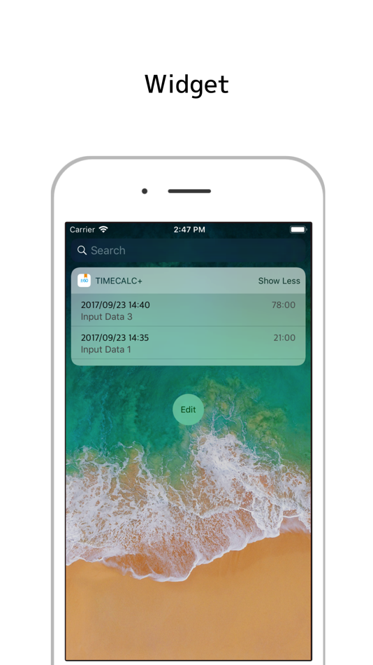 #6. TimeCalc+ Save and Load (iOS) Podle: Atsushi Ezaki