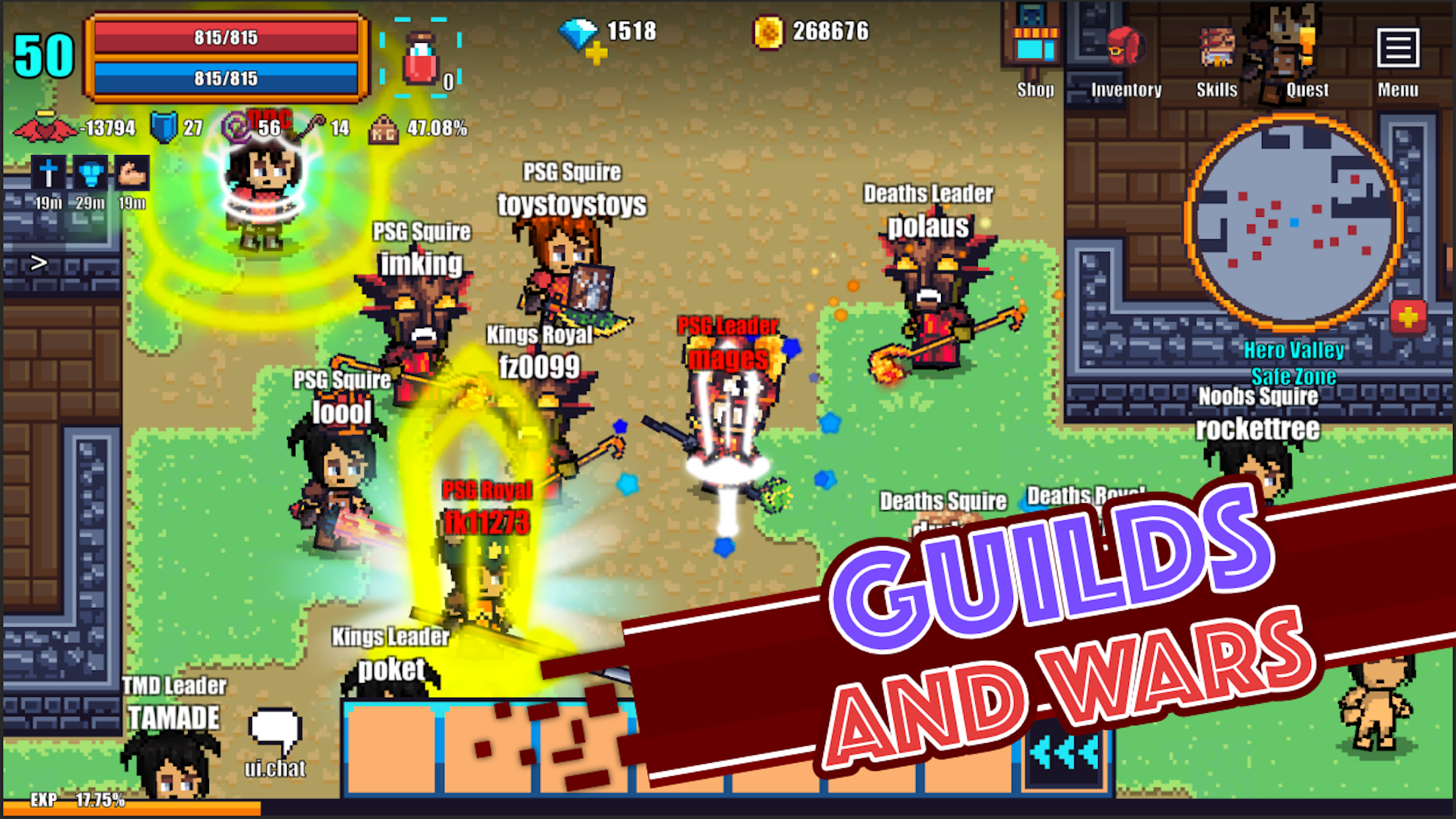 Pixel Knights Online - MMORPG