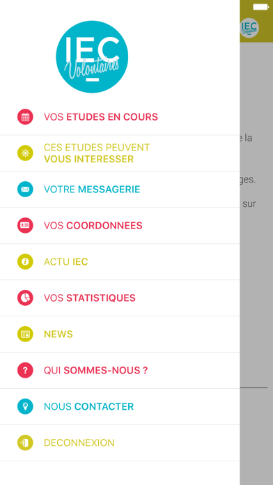 Screenshot #3 pour IEC Volontaires