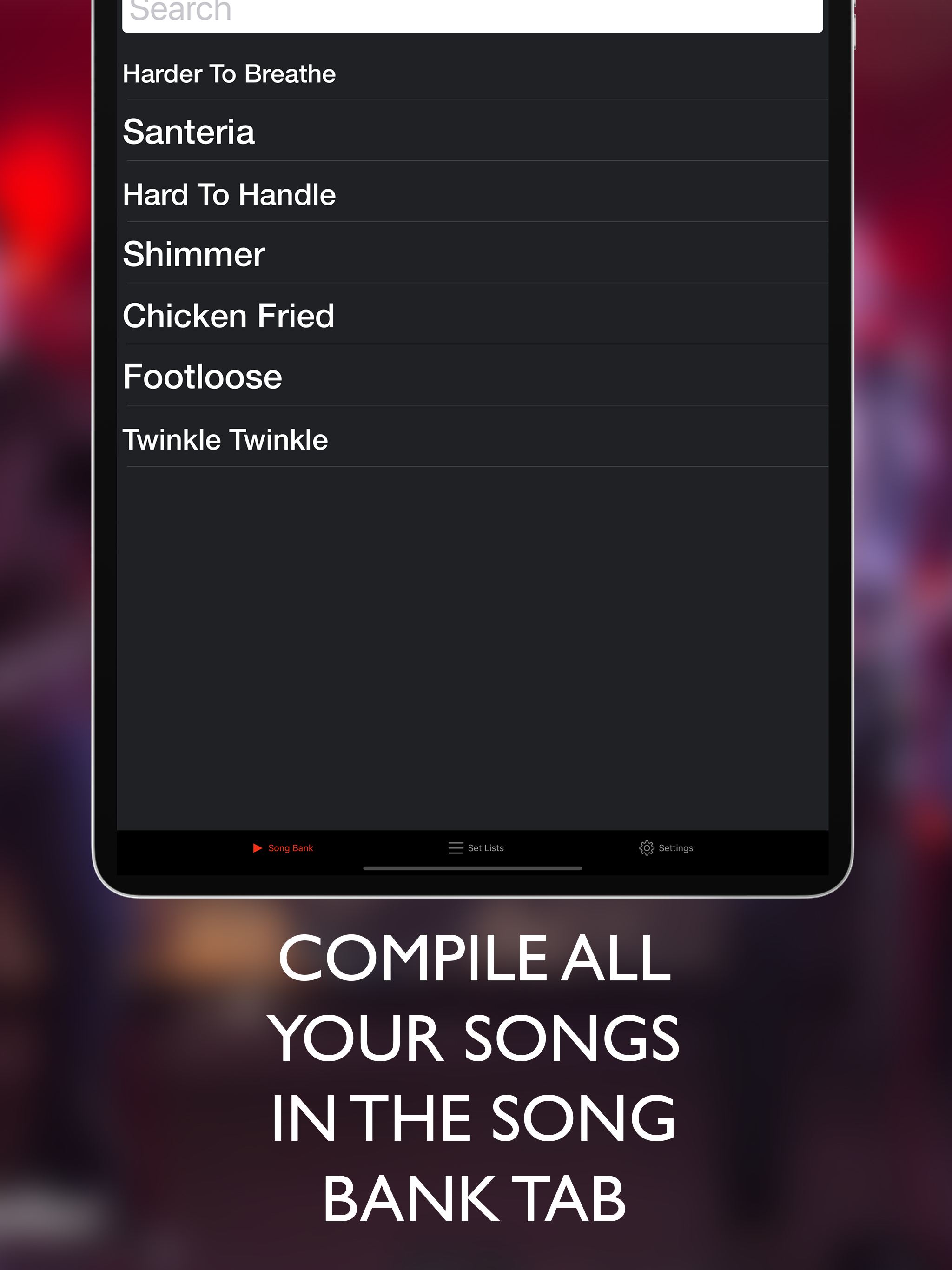 Lyric Scroller