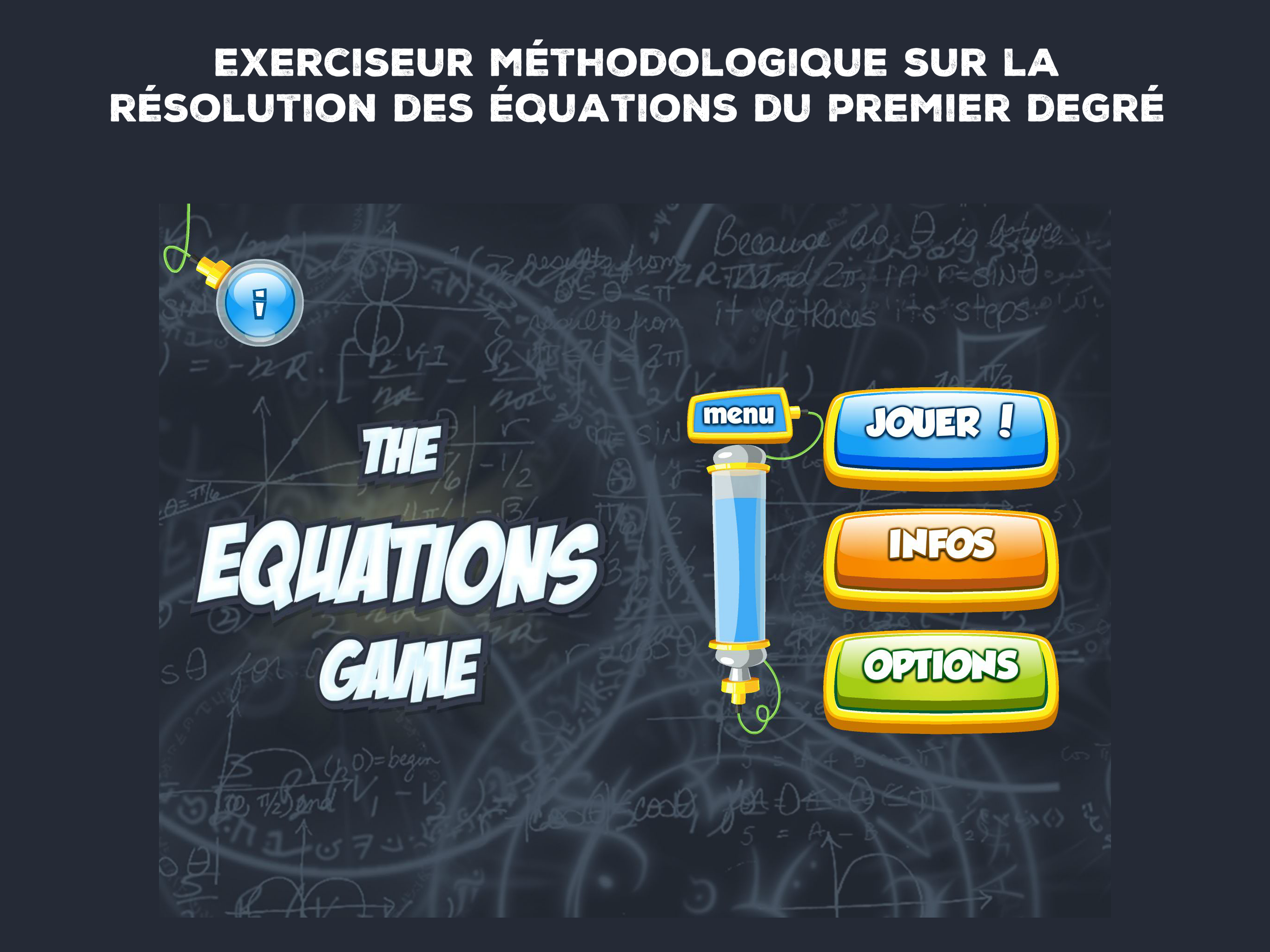The Equations Game