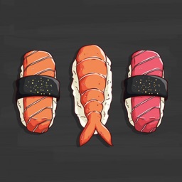 Tasty Japanese Sushi Stickers