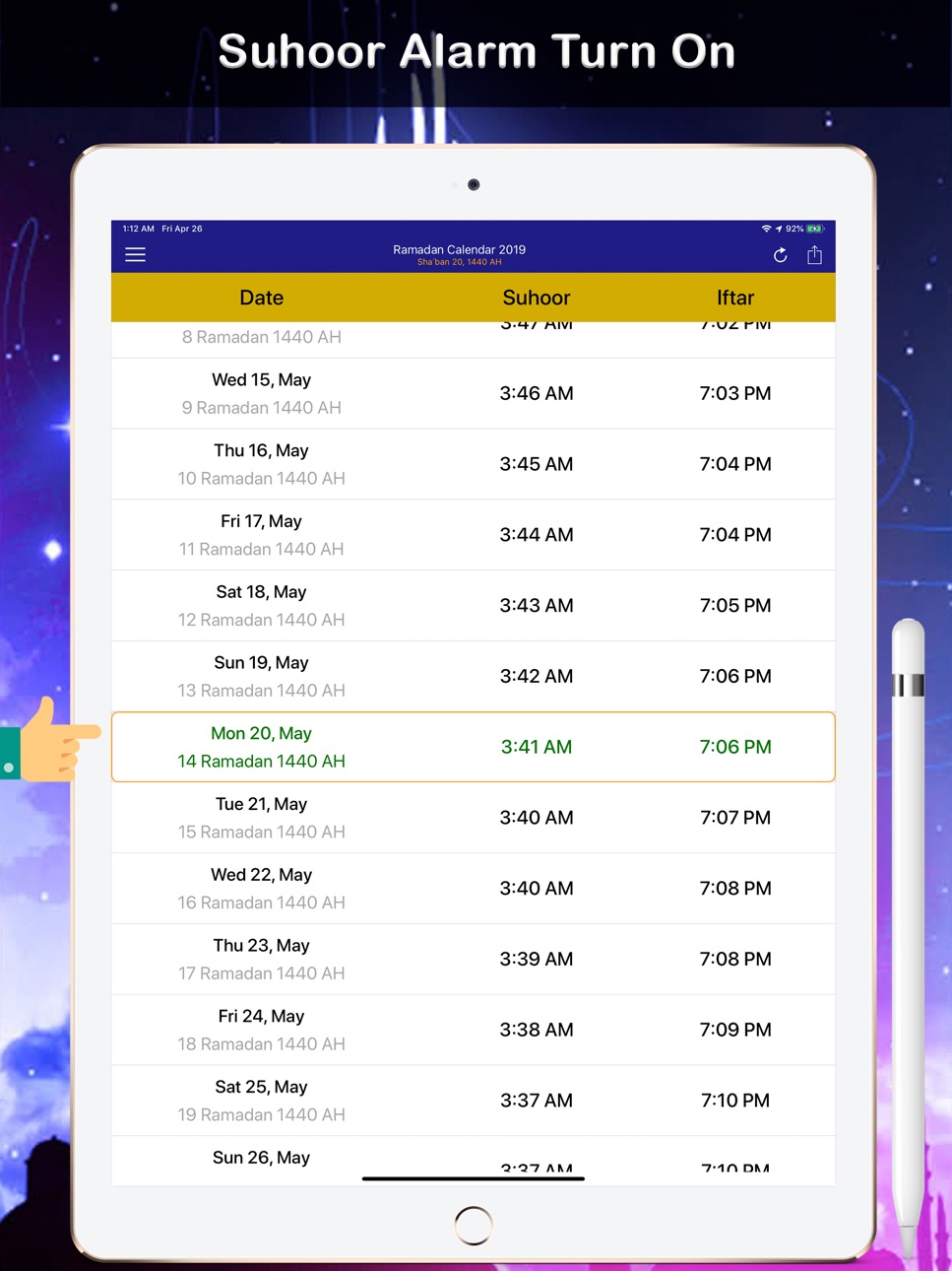 iPad screenshot