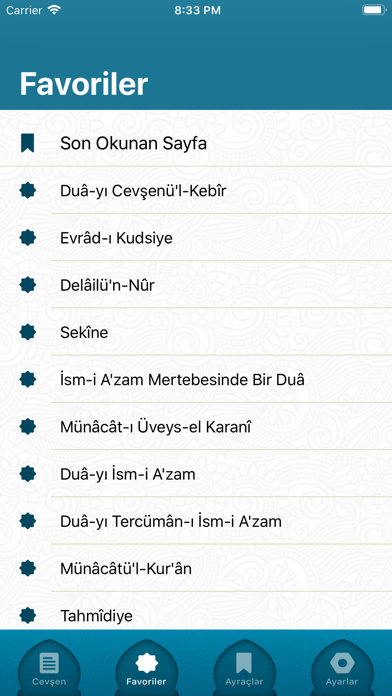 Büyük Cevşen Screenshot