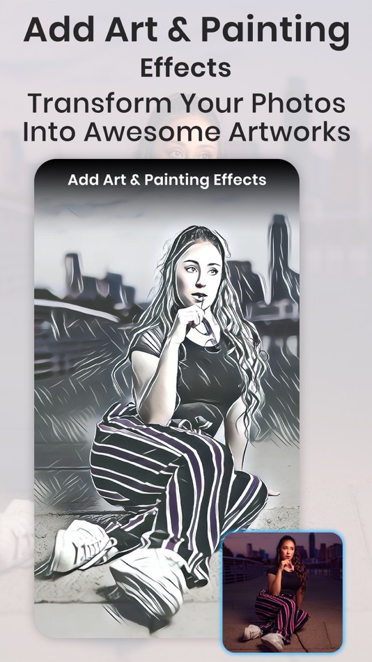 #6. Add Art & Painting Effects (iOS) 게시자: Hardik lukhi