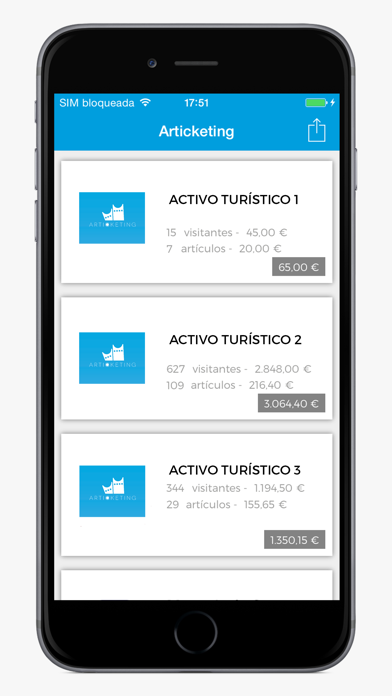 Screenshot #2 pour ARTICKETING