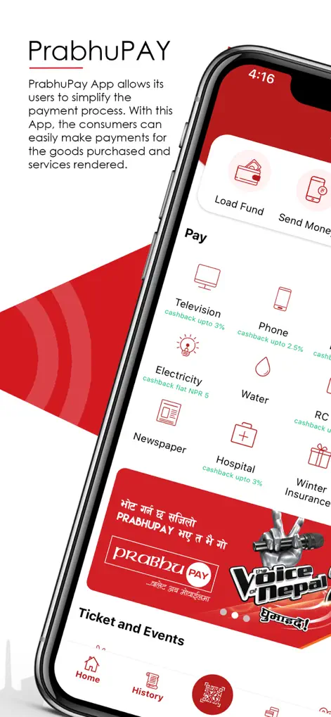 PrabhuPAY - Mobile Wallet - Finance App | MWM