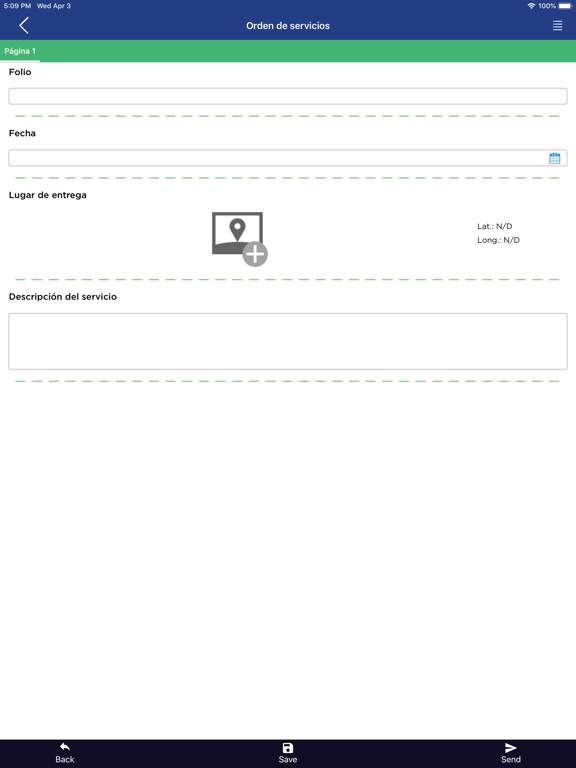 Linkaform iPad screenshot 2 - Business app