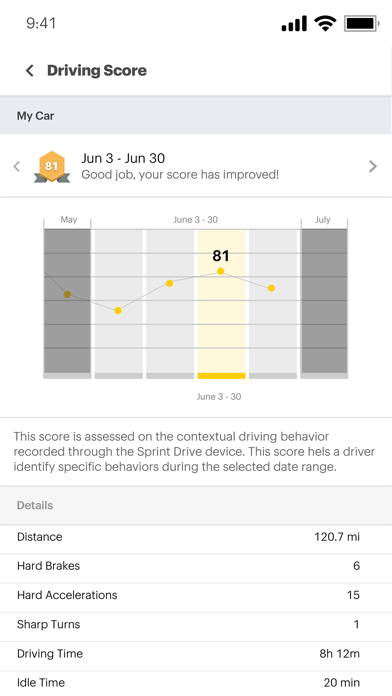 Sprint Drive™ screenshot 2