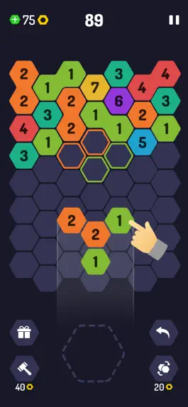 Game screenshot UP 9 - Hexa Puzzle! apk