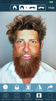 hair and beard styles pro iphone screenshot 1