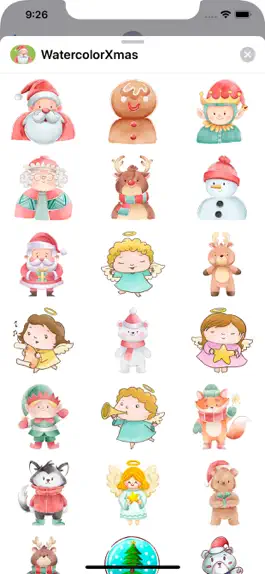 Game screenshot Watercolor Christmas Vol.1 apk