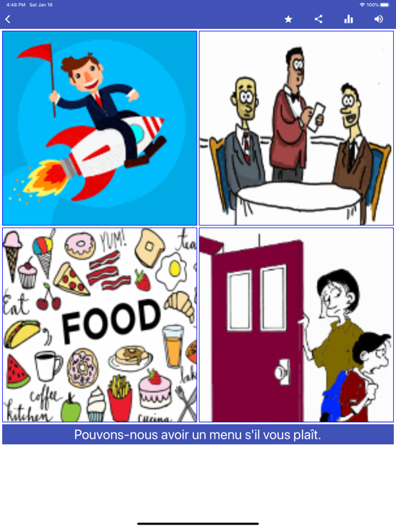 Danish Learning iPad screenshot 4 - Education app