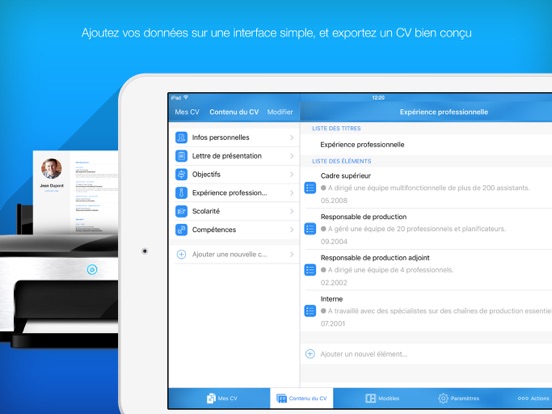 Screenshot #6 pour CV