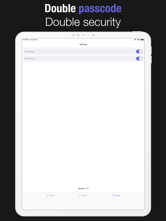 Screenshot #6 pour Secure note - good notes to go