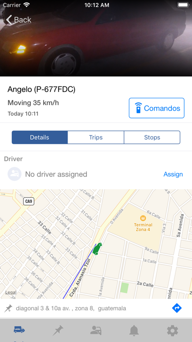 Localizador Tigo - Supervisor Screenshot