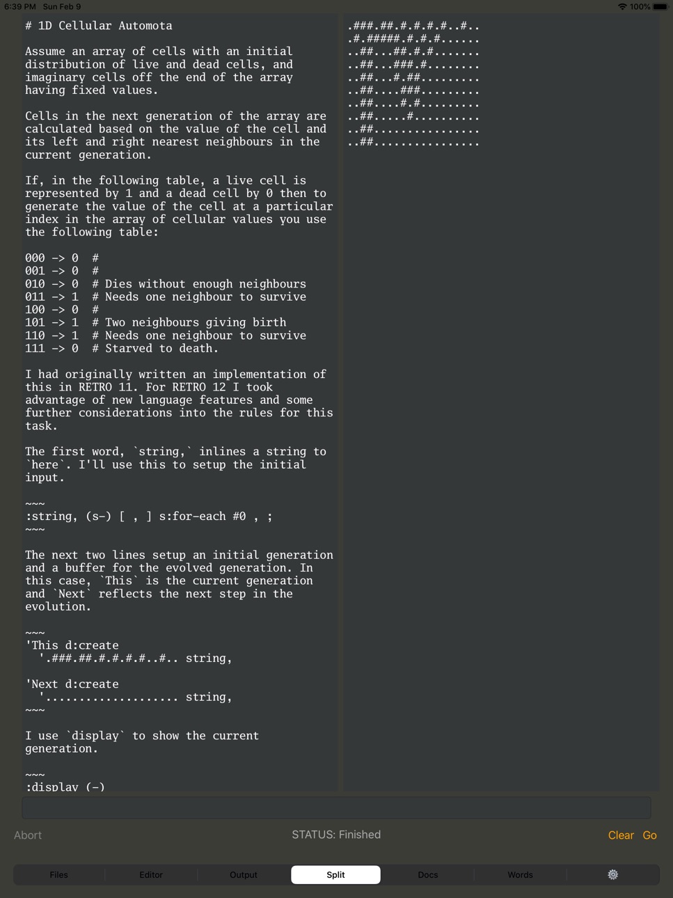 iPad screenshot