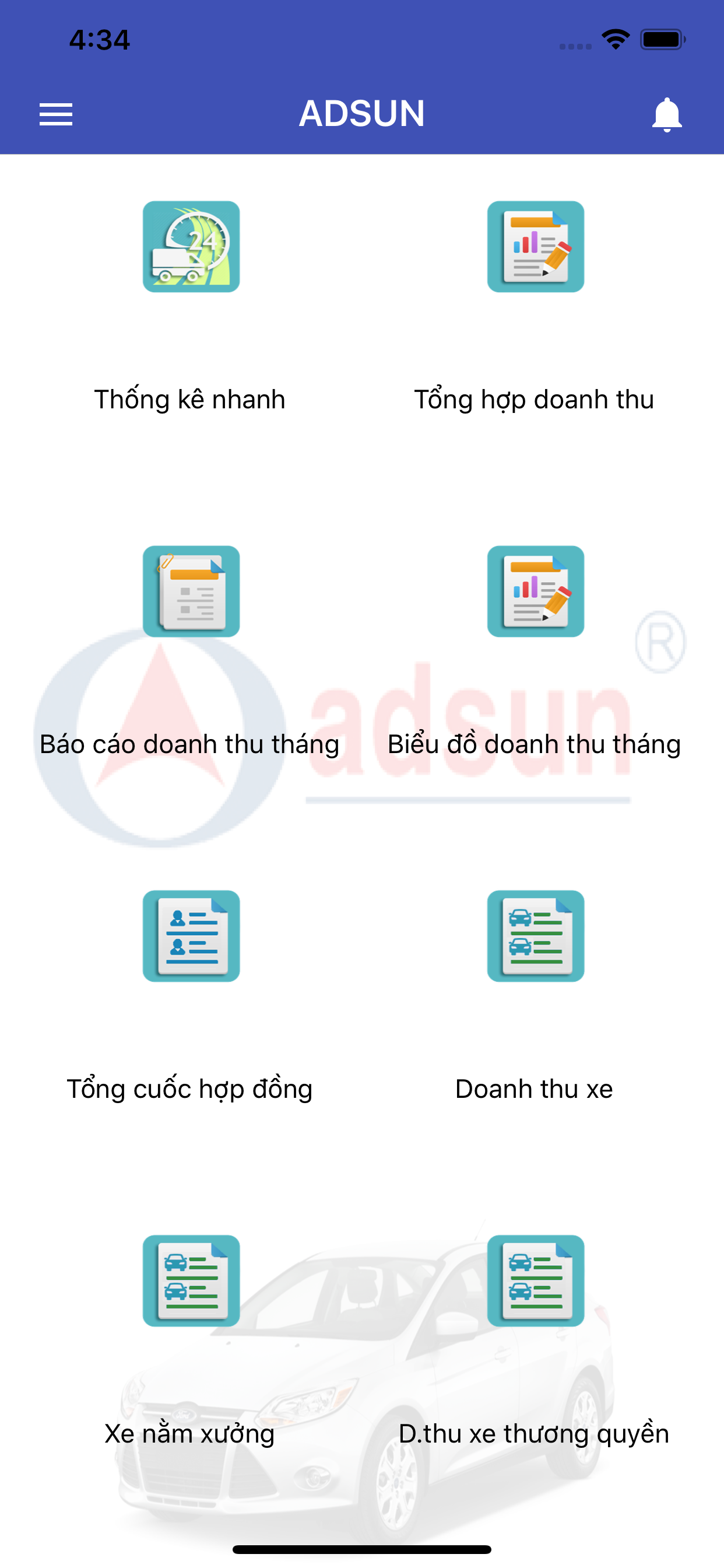 Quản Lý Sun Taxi