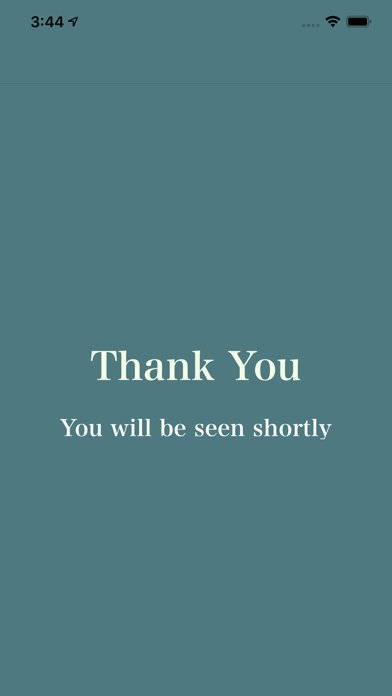 Client Checkin Screenshot