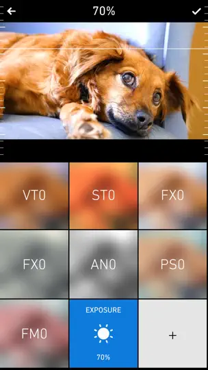 Captura de pantalla de Chromic: Movie Vintage Effect en iPhone 2