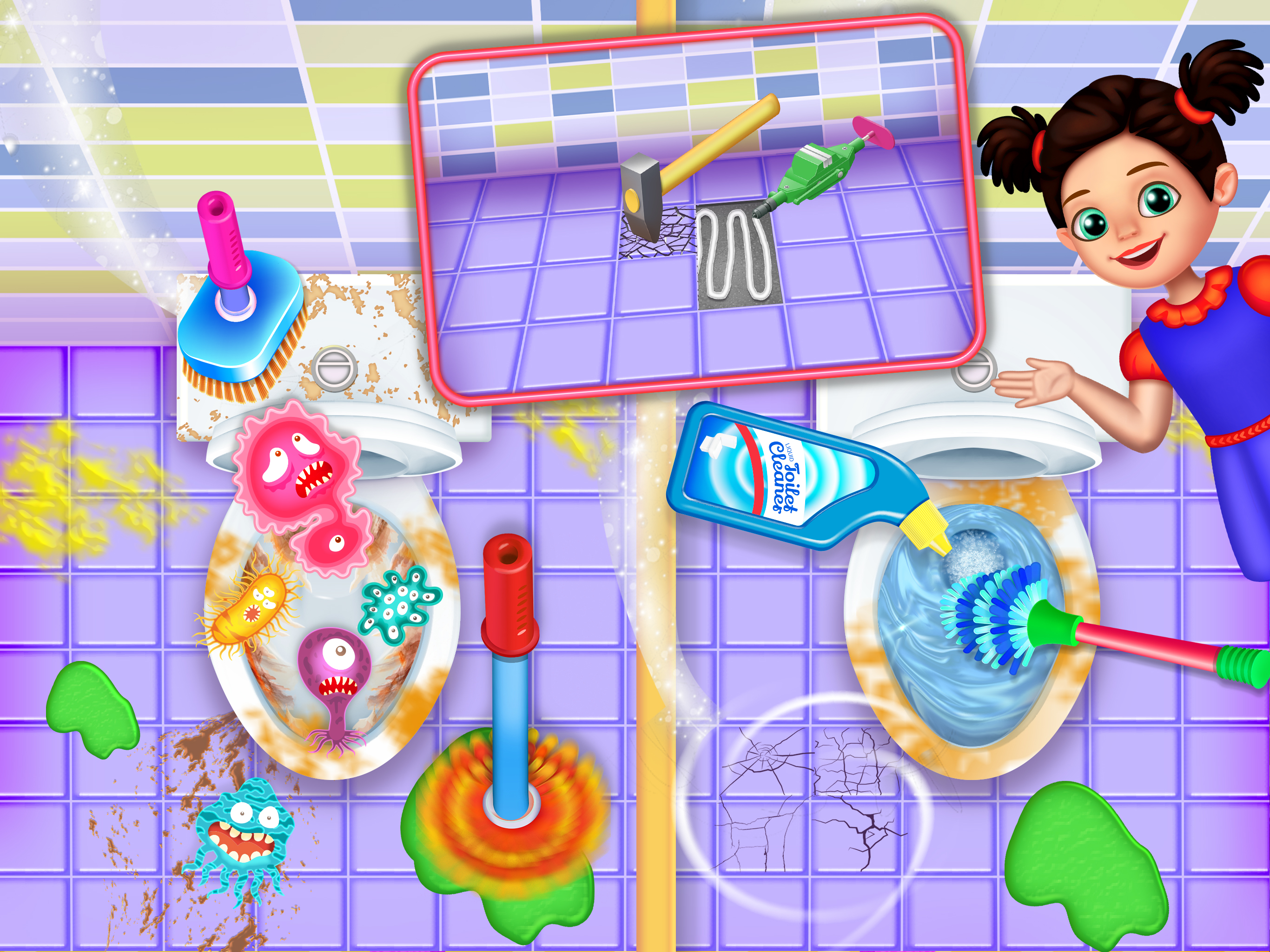 Messy High School Cleaning screenshot 12
