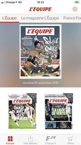 Game screenshot le journal L'Équipe apk