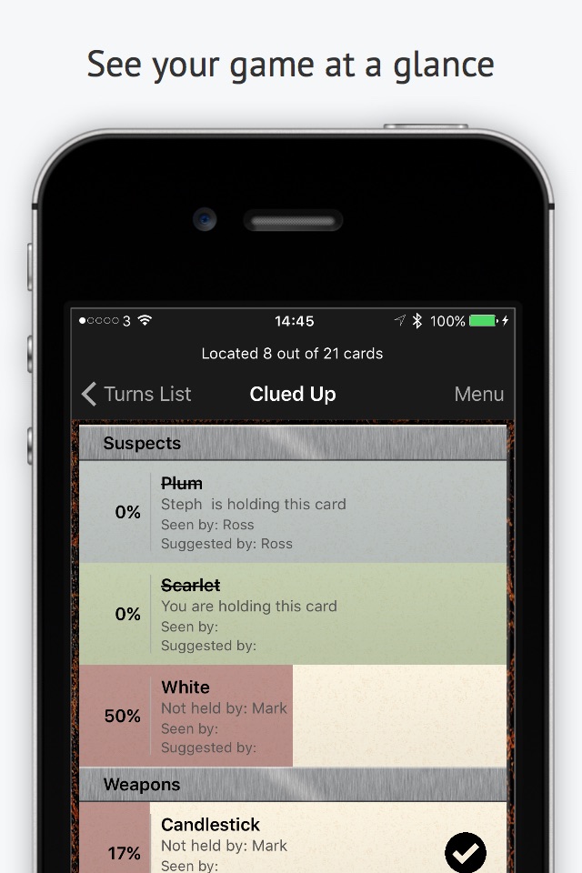 iPhone screenshot