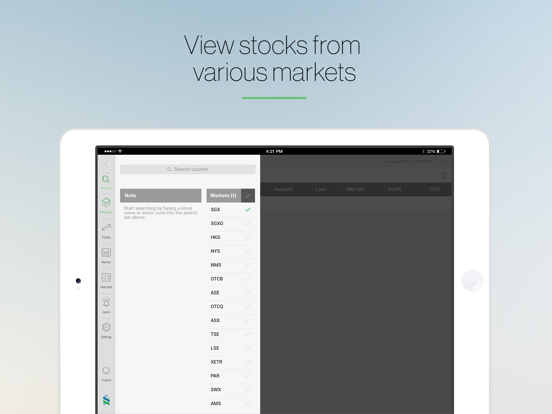 Screenshot #6 pour SC Mobile Trading (for Tablet)