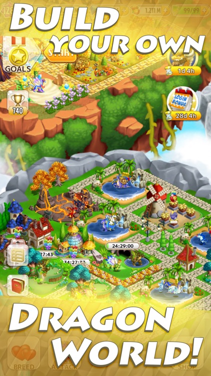 Dragon x Dragon: City Sim Game screenshot-0