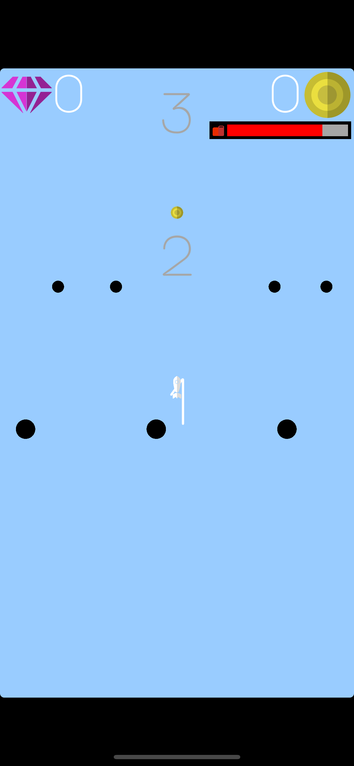Rocket Rising-fun rocket games screenshot 3