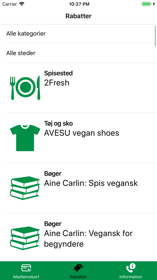 #2. Mit DVF (iOS) 由: Vegetarisk Forening