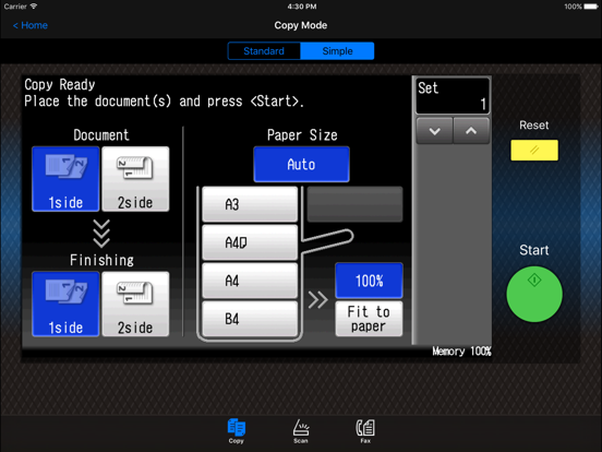 Screenshot #5 pour Muratec RemotePanel