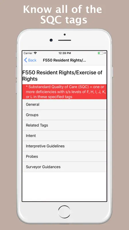 LTC SOM Regs screenshot 4 of 5