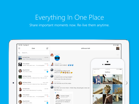 iPad Image of GroupMe