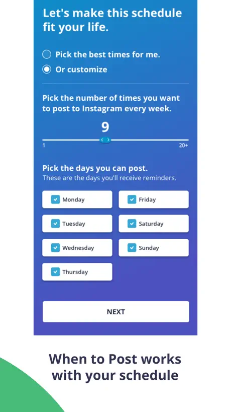 WhenToPost: Best Times to Post