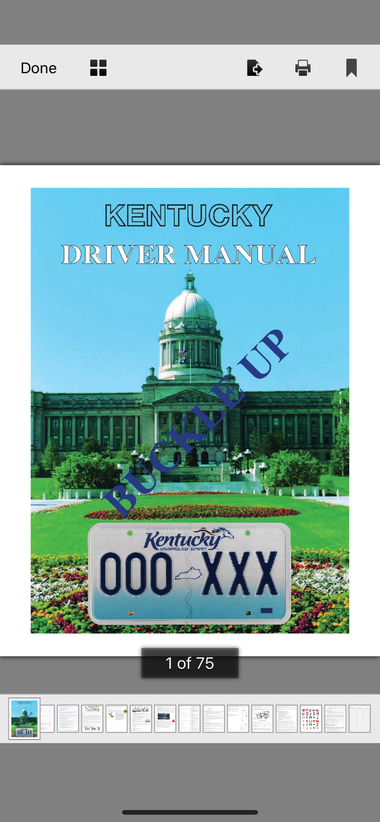 Kentucky DMV Test Prep