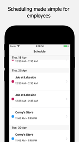 Timeero GPS Time Tracking screenshot