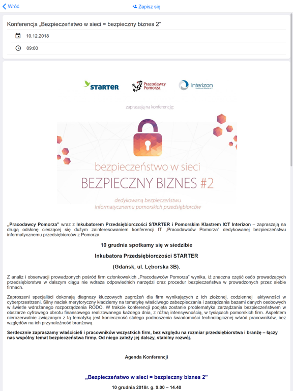 Screenshot #5 pour Pracodawcy Pomorza