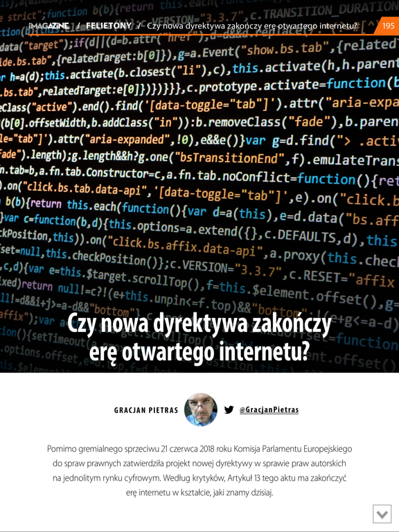 iMagazine.pl iPad screenshot 4