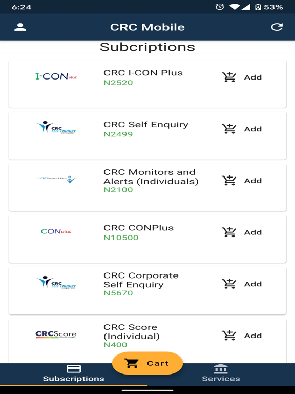 Screenshot #4 pour CRC Mobile