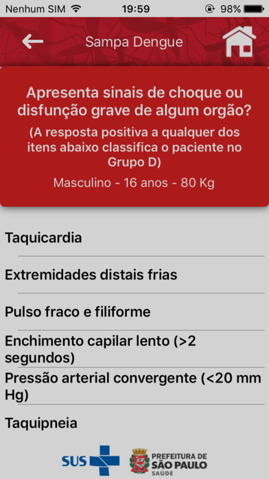 Sampa Dengue - Prefeitura SP Screenshot